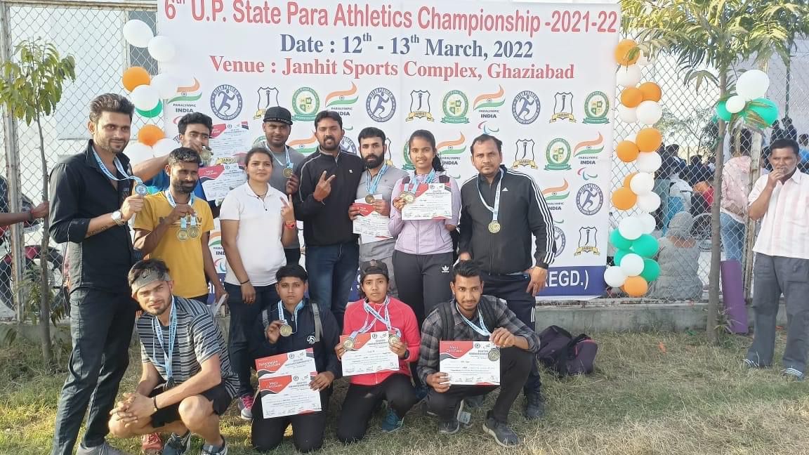 6th U.P. STATE PARA ATHLETICS CHAMPIONSHIP-2022